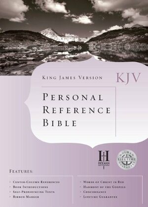Personal Reference Holy Bible King James Version: Black Bonded Leather by Anonymous