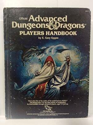 Advanced Dungeons & Dragons Players Handbook by Gary Gygax