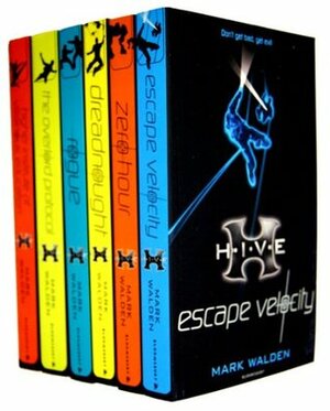 Mark Walden 6 Books Collection Set (H.I.V.E Series) (H.I.V.E Collection) (Rogue, Higher School of Villainous Education, Escape Velocity, Zero hour, Dreadnought, The Overlord protocol) by Mark Walden