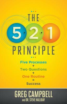 The 5-2-1 Principle: Five Processes + Two Questions + One Routine = Success by Steve Halliday Phd, Greg Campbell