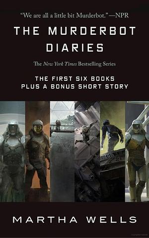 The Murderbot Diaries Collection 6 books: All Systems Red, Artificial Condition, Rogue Protocol, Exit Strategy, Network Effect, Fugitive Telemetry by Martha Wells