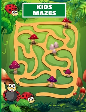 Kids Mazes: Fun Kids Mazes Ages 4-8 by Aaron Stokes