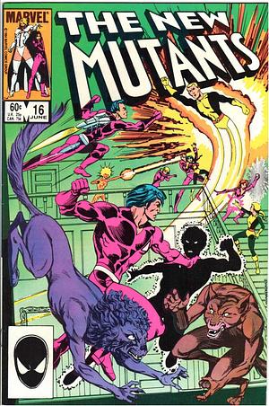 The New Mutants #16 by Chris Claremont