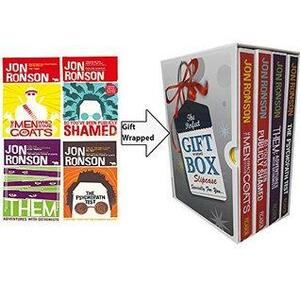 Jon Ronson Collection 4 Books Bundle Gift Wrapped Slipcase Specially For You by Jon Ronson
