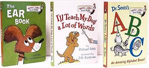 Dr. Seuss's ABC: An Amazing Alphabet Book! / I'll Teach My Dog a Lot of Words / The Ear Book by Michael Frith, Al Perkins, Dr. Seuss