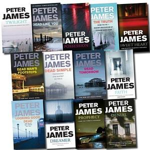 Peter James Series Collection 13 Books Set (Faith, Prophecy, Denial, Twilight, The Truth, Dreamer, Possession, Sweet heart, Dead Tomorrow, Looking Good Dead, Dead Simple, Dead Like You, Dead Man's Footsteps) ( by Peter James, Peter James