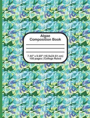 Algae Composition Book by Terri Jones