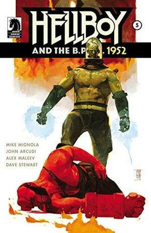 Hellboy and the B.P.R.D.: 1952 #5 by John Arcudi, Mike Mignola