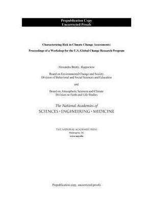 Characterizing Risk in Climate Change Assessments: Proceedings of a Workshop by Board on Atmospheric Sciences and Climat, Division on Earth and Life Studies, National Academies of Sciences Engineeri