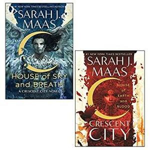 Crescent City Series 2 Books Collection Set By Sarah J. Maas by Sarah J. Maas