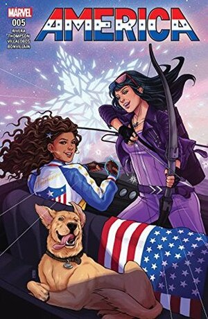 America #5 by Gabby Rivera, Kelly Thompson, Ramon Villalobos, Jen Bartel