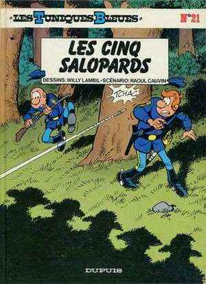 Les cinq salopards by Willy Lambil, Raoul Cauvin