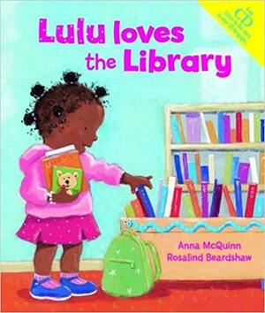 Lulu Loves The Library With Multi Language Cd by Anna McQuinn