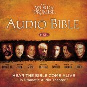 The Word of Promise Complete Audio Bible: NKJV by Louis Gossett, Jason Alexander, Jim Caviezel, Marcia Gay Harden, Richard Dreyfuss, Stacy Keach, Malcom McDowell, Marisa Tomei, Jon Voight, Joan Allen, Gary Sinese, Max von Sydow