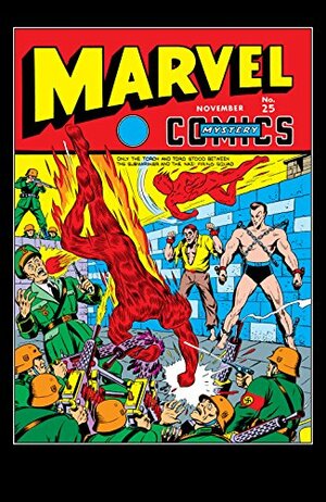 Marvel Mystery Comics (1939-1949) #25 by Bill Everett, Carl Burgos