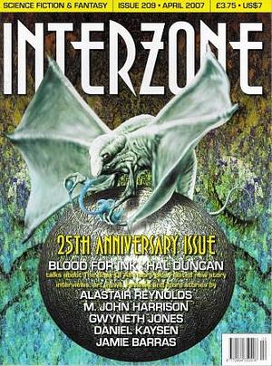 Interzone 209 - April 2007 by Sandy Auden