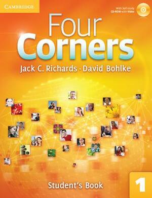 Four Corners Level 1 Student's Book with Self-Study CD-ROM and Online Workbook Pack by David Bohlke, Jack C. Richards