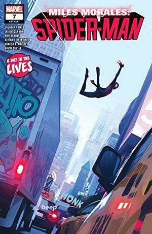 Miles Morales: Spider-Man (2018-) #7 by Saladin Ahmed, Vanesa R. Del Rey, Javier Garrón, Patrick O'Keefe, Ron Ackins