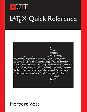 Latex Quick Reference by Herbert Voss