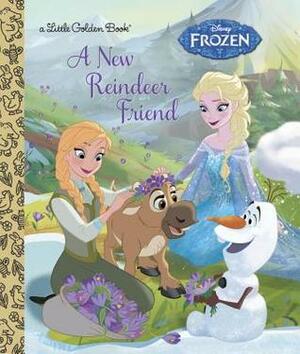 Disney Frozen - A New Reindeer Friend (A Little Golden Book) by Jessica Julius, The Walt Disney Company