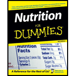 Nutrition For Dummies by Carol Ann Rinzler