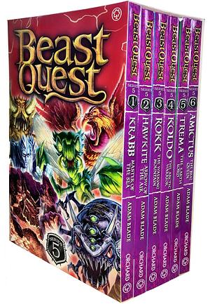 Beast Quest Series 5 The Shade of Death by Adam Blade