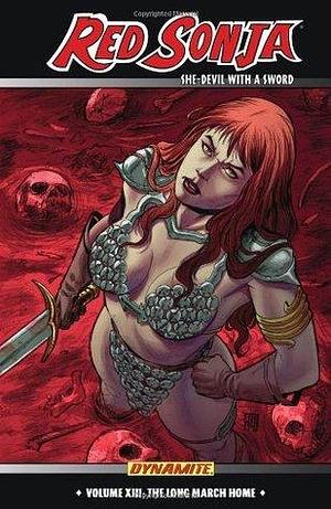 Red Sonja: She-Devil with a Sword, Vol. 13: The Long March Home by Eric Trautmann, Brandon Jerwa, Edgar Salazar