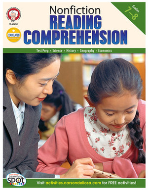 Nonfiction Reading Comprehension, Grades 7 - 8 by Schyrlet Cameron, Suzanne Myers