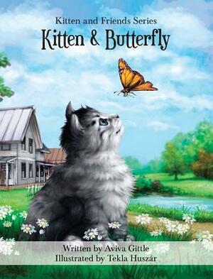 Kitten & Butterfly by Aviva Gittle