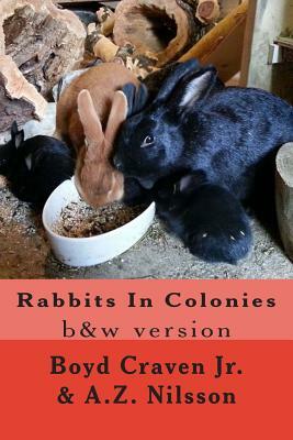 Rabbits In Colonies: Grayscale by A. Z. Nilsson, Boyd Craven Jr