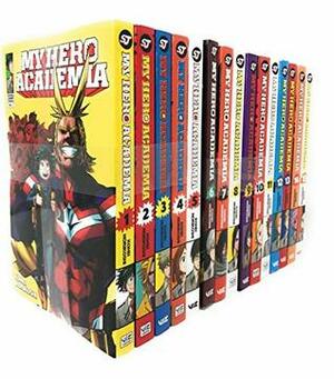 My Hero Academia Series(Vol 1-15) Collection 15 Books Set By Kohei Horikoshi by Kōhei Horikoshi