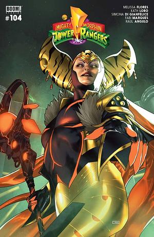 Mighty Morphin Power Rangers #104 by Raúl Angulo, Simona Di Gianfelice, Kath Lobo, Fabi Marques, Melissa Flores