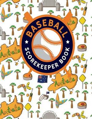Baseball Scorekeeper Book by Rogue Plus Publishing