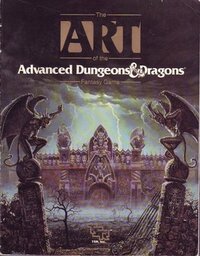 The Art of the Advanced Dungeons & Dragons Fantasy Game by Mary Kirchoff, Stephanie Tabat