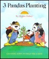 3 Pandas Planting by Megan Halsey