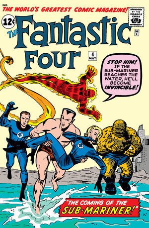 Fantastic Four (1961) #4 by Stan Lee