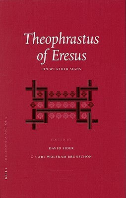 Theophrastus of Eresus: On Weather Signs by 