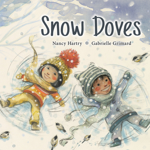 Snow Doves by Nancy Hartry