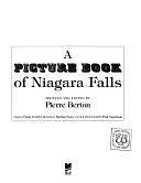 A Picture Book of Niagara Falls by Pierre Berton