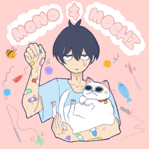 Mono and Mochi by omumoo