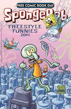 Spongebob Freestyle Funnies 2014 by Greg Schigiel, Maris Wicks, Graham Annable, Sam Henderson