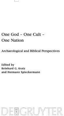 One God - One Cult - One Nation by 