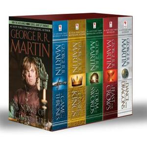 George R. R. Martin's a Game of Thrones 5-Book Boxed Set (Song of Ice and Fire Series): A Game of Thrones, a Clash of Kings, a Storm of Swords, a Feas by George R.R. Martin