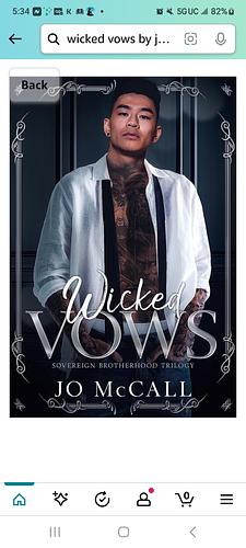 Wicked Vows by Jo McCall