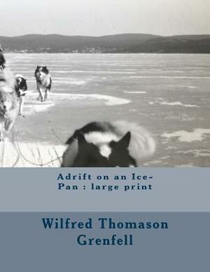 Adrift on an Ice-Pan: large print by Wilfred Thomason Grenfell