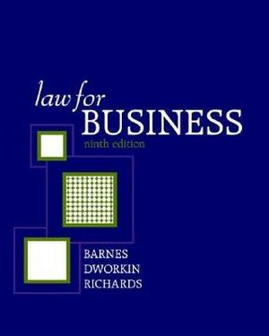 Law for Business by A. James Barnes