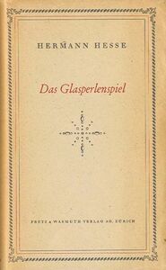 Das Glasperlenspiel by Hermann Hesse