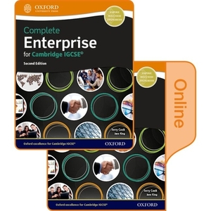 Complete Enterprise for Cambridge Igcserg: Print & Online Student Book Pack by Jane King, Terry Cook