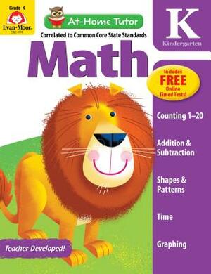 At Home Tutor Math, Grade K by Evan-Moor Educational Publishers