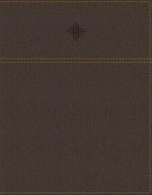 Nrsv, Journal the Word Bible, Leathersoft, Brown, Comfort Print: Reflect, Journal, or Create Art Next to Your Favorite Verses by The Zondervan Corporation